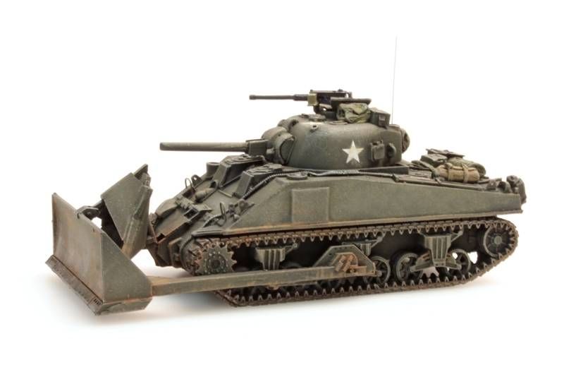 van Faller H0 & N, de grootste collectie Faller bouwpakketten - Artitec H0 Sherman M4, dozer tank, / US 387.116 kopen?